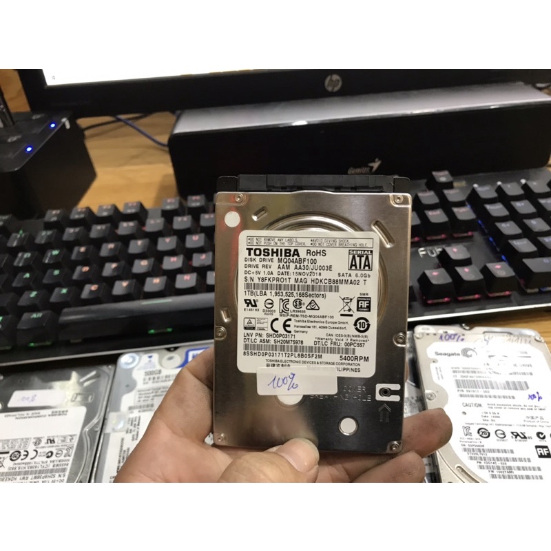 HDD chuẩn 2.5 for laptop, mini pc, pc hàng tháo máy 100% sức khoẻ