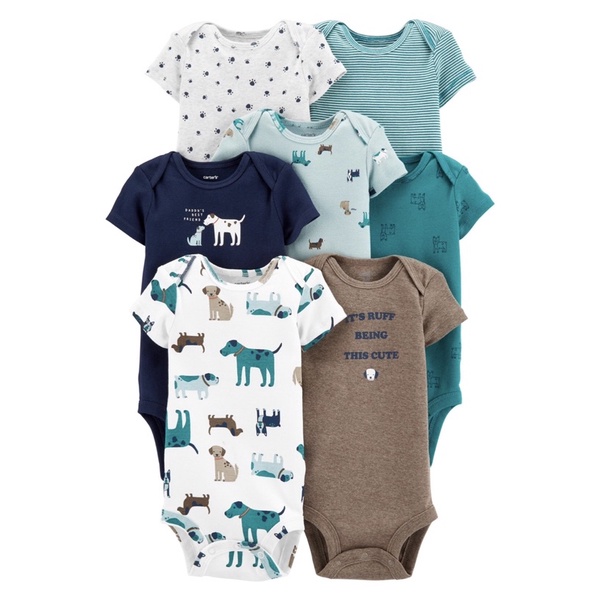 Bodysuit xuất xịn cho bé trai, bé gái tay ngắn, tay dài