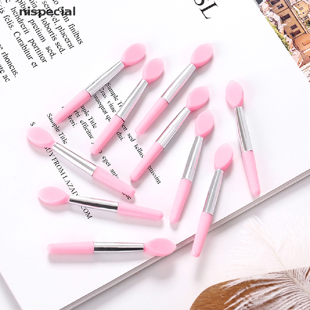 Set 10 Son Môi Trang Điểm Bằng Silicone Nhỏ Gọn Tiện Lợi