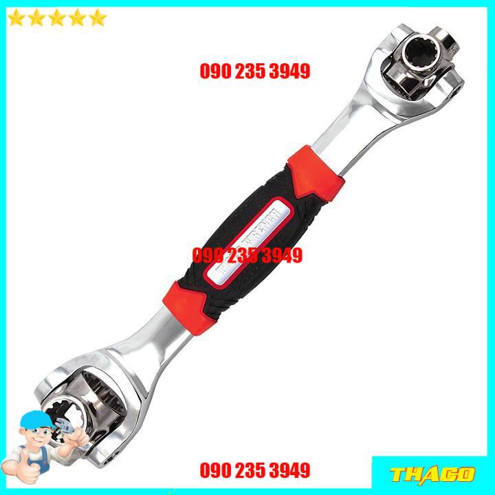 Cờ Lê Đa Năng 8 Đầu Xoay Tiger Wrench Nhật Bản Siêu Bền QE054