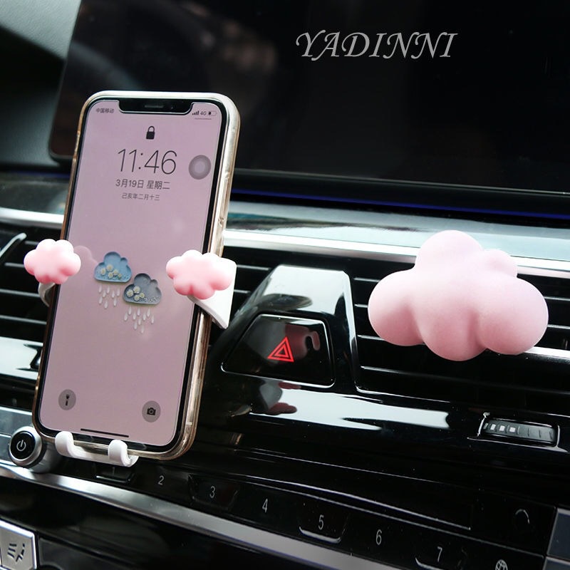 Giá Đỡ Điện Thoại Kiểu Dáng Hoạt Hình Dễ Thương Cho Xe Hơi