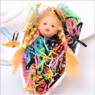 Set 220 Dây Thun Cột Tóc Nhiều Màu