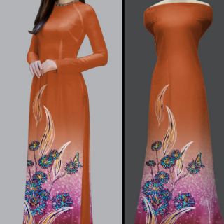 Vải áo dài mẫu mới