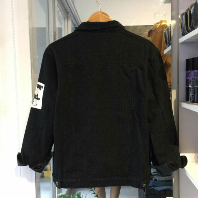 ÁO Khoác Nam .áo khoác jean nam đen ảnh thật của vuajeans (kèm ảnh thật) | BigBuy360 - bigbuy360.vn