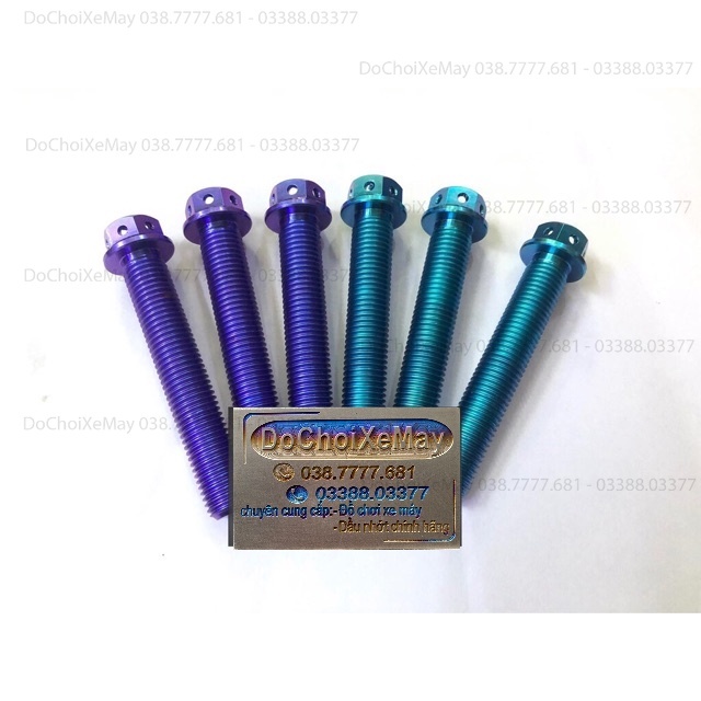 Ốc 10li23 10li30 10li40 10li60 đầu Probolt Vương Miệng Titan Gr5 , ốc titan 10li . DoChoiXeMay