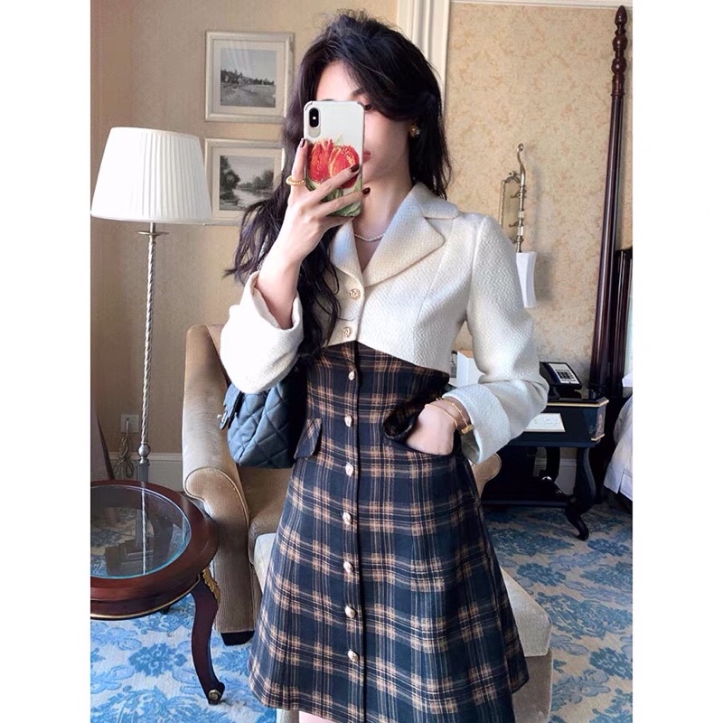 Váy Tiểu Thư Phong Cách Hàn Quốc