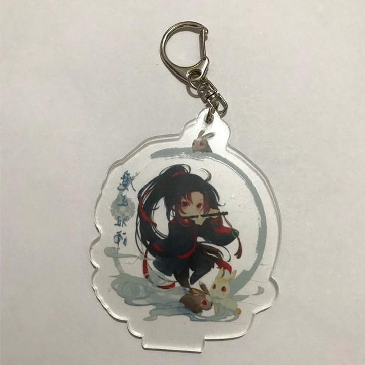 Móc khóa trong ma đạo tổ sư Lam Vong Cơ Ngụy Vô Tiện Trần Tình Lệnh One piece naruto anime chibi quà tặng xinh xắn