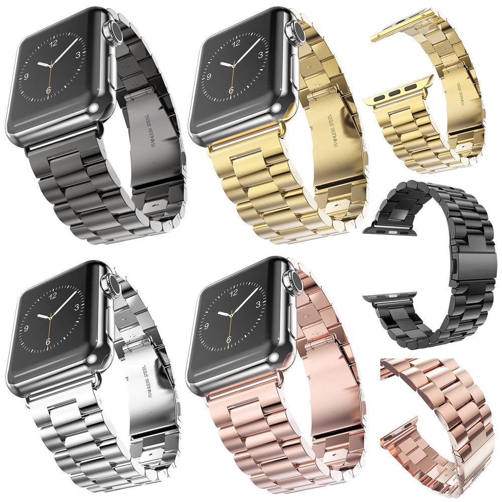 Dây đeo thay thế bằng thép không gỉ dành cho đồng hồ Apple