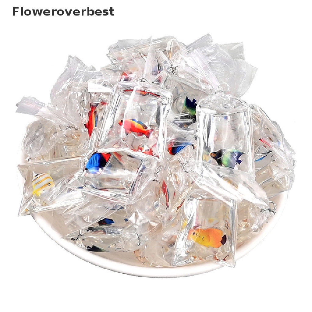 1 Mặt Dây Chuyền Hình Cá Vàng Nhỏ Bằng Nhựa Resin Diy