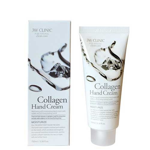 Kem dưỡng da tay 3W Clinic Collagen Hand Cream 100ml