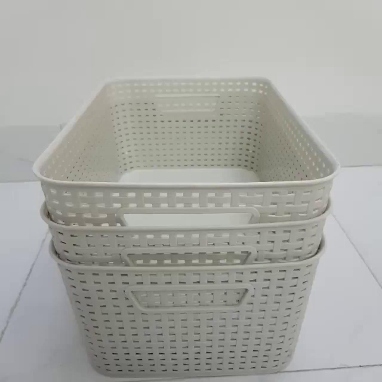 Giỏ đựng đồ bằng nhựa có nắp kiểu Hàn Quốc có các cỡ - Nhựa Viêt nhật | BigBuy360 - bigbuy360.vn