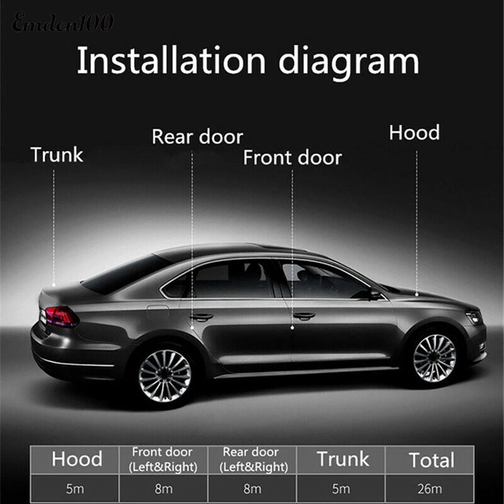 Cuộn Dây Cao Su Dài 5m Dán Mép Cửa Xe Ô Tô