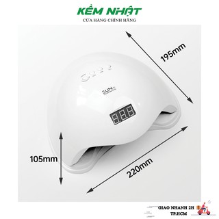 Máy hơ sun 5 Tem Xanh, máy hơ gel 24 led, hơ sơn gel