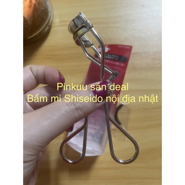 bấm mi Shiseido 213 eyelashcurler kèm dự phòng repalcement rubber