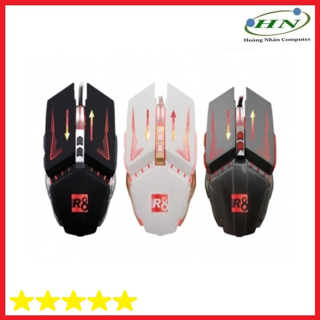 Chuột 7D chơi game R8 G1 LED