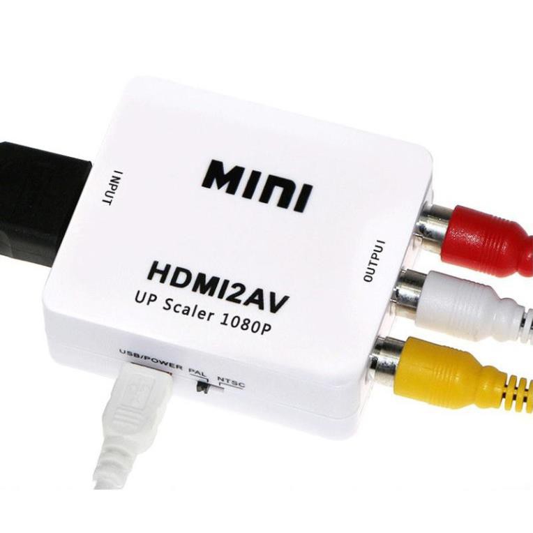 Sale Đầu chuyển hdmi,Chuyển đổi HDMI sang 2 AV