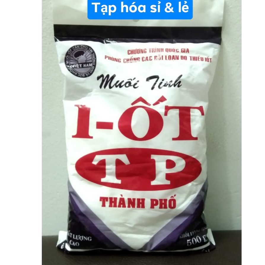 Muối i-ốt thành phố 500g/ 1kg
