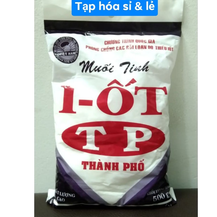 Muối i-ốt thành phố 500g/ 1kg