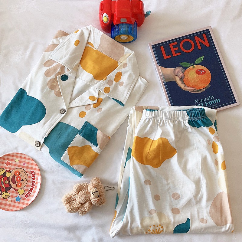 Pijama- Bộ Ngủ Nữ cotton dài tay quần dài DDCP01