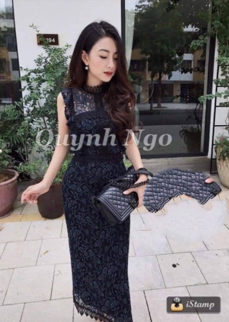 Váy ren Zara auth size S