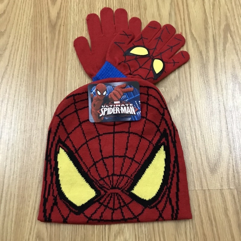 Mũ len kèm găng tay cho trẻ em phong cách hoạt hình