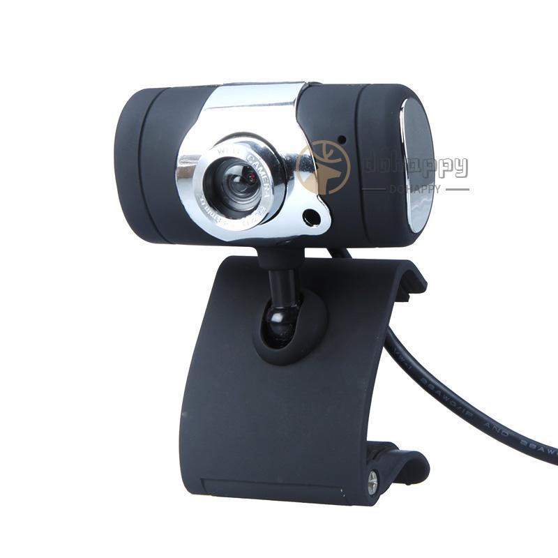 Webcam Usb 2.0 0.3 Million Pixels Hd Tích Hợp Micro Cho Máy Tính / Laptop Đen | BigBuy360 - bigbuy360.vn
