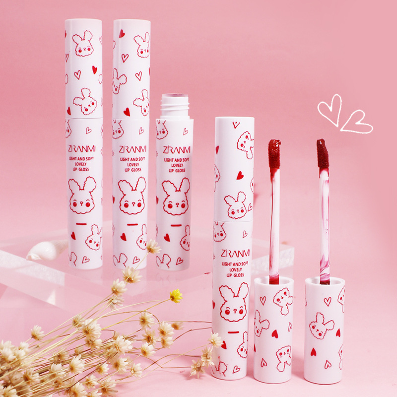 Son kem WANKA phối vỏ in hình thỏ dễ thương màu sắc lâu trôi hợp thời trang | BigBuy360 - bigbuy360.vn