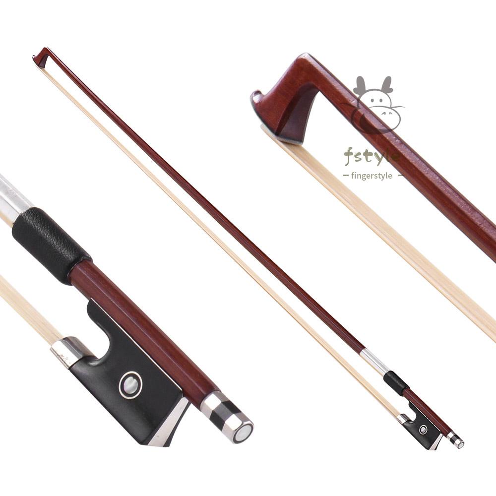 Concert Level 4/4 Violin Fiddle Bow Well Balanced IPE Wood Stick Ebony Horsehair