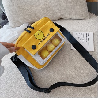 TÚI ĐEO CHÉO HÌNH CON GÀ CỰC XINH TẶNG KÈM 3 CON GÀ MINI