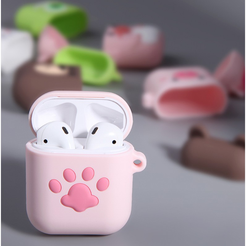 Vỏ bảo vệ hộp sạc tai nghe Airpods 1 2 bằng TPU chống va đập hình nhân vật hoạt hình Disney