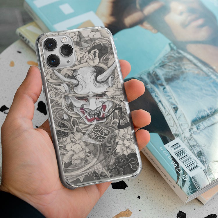 Ốp Hình Xăm Ốp Đẹp Đầu Quỷ Iphone 7/7Plus/8/8Plus/X/Xs/Xs Max/11/11 Promax/12/12 Promax NNN20120189