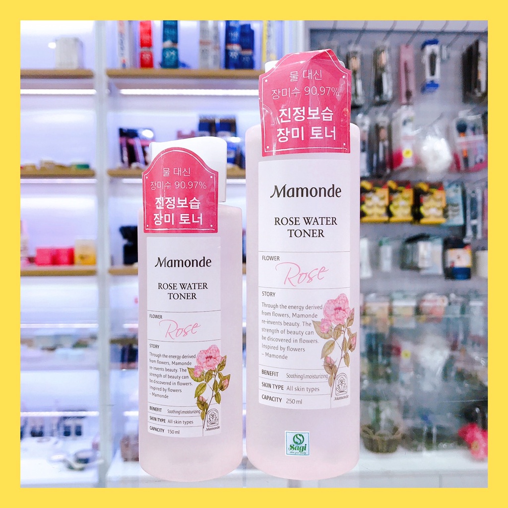 Toner Mamonde Rose Water