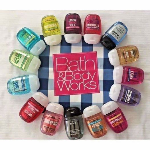 Gel rửa tay khô mini , Hand sanitizer gel , Bath and Body Works 29ml mùi ngẫu nhiên