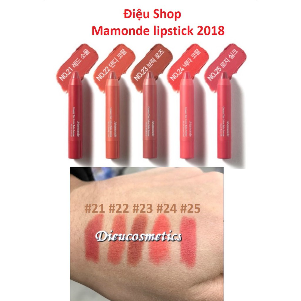 Son MAMONDE creamy tint color balm. cam kết auth 100% | BigBuy360 - bigbuy360.vn