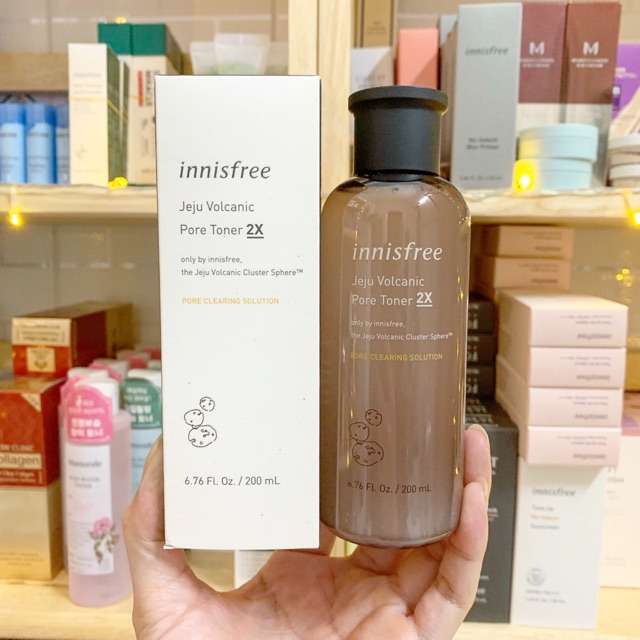 Nước cân bằng tro núi lửa Innisfree Jeju Volcanic Pore Toner