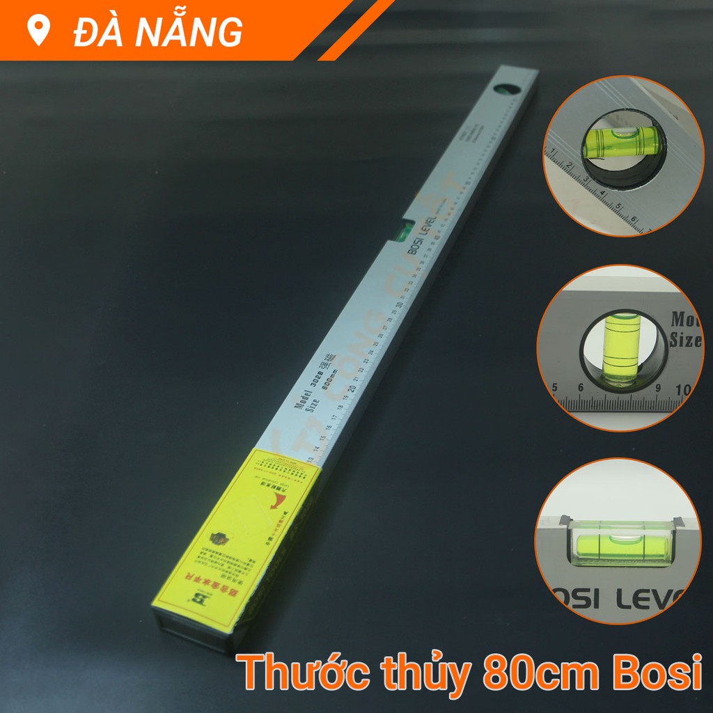 Thước thủy nivo từ 80cm Bosi