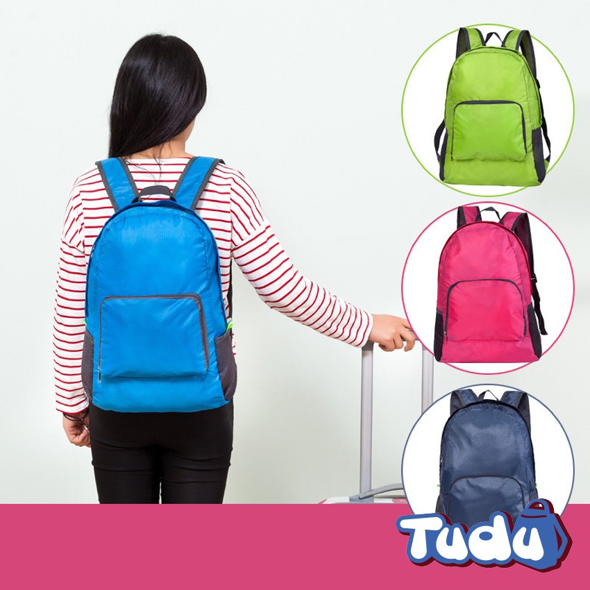 Aloha Balo Nam Nữ, Du Lịch, Vải Dù Gấp Nhỏ Gọn Tiện Ích (CN601)