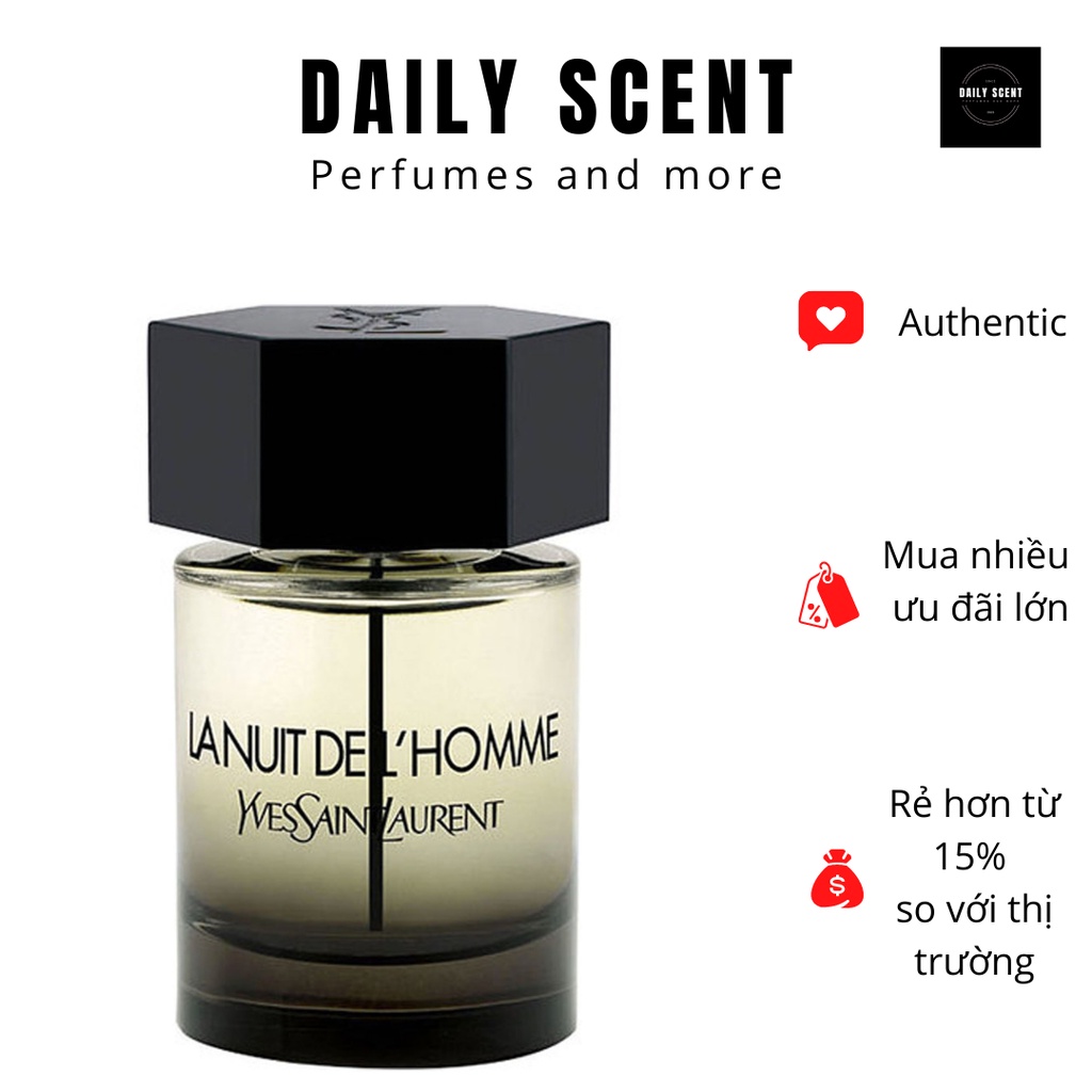 [Mẫu thử 10ml] nước hoa nam YSL La Nuit de L'Homme | BigBuy360 - bigbuy360.vn