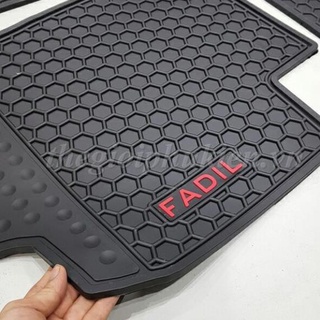 Thảm lót sàn cao su xe vinfast fadil, hàng cao su đúc ko mùi