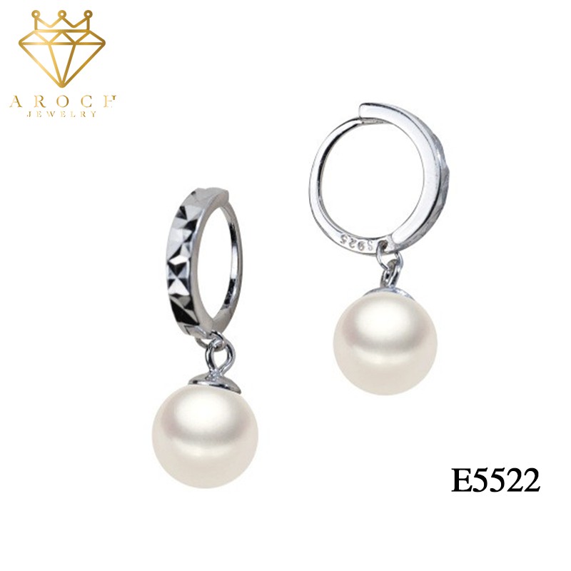 Khuyên tai bạc Ý s925 E5522 - AROCH Jewelry