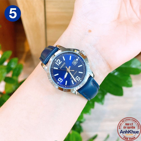 Đồng hồ nữ dây da Casio chính hãng Anh Khuê LTP-V004 Series (30mm)