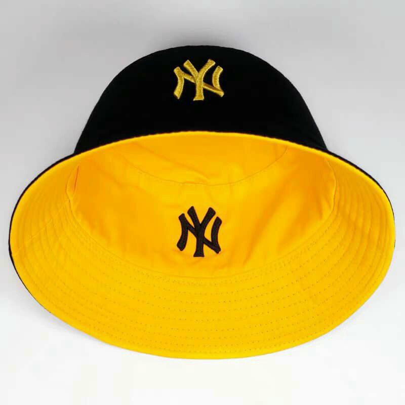 Mũ 2 mặt thêu chữ NY.