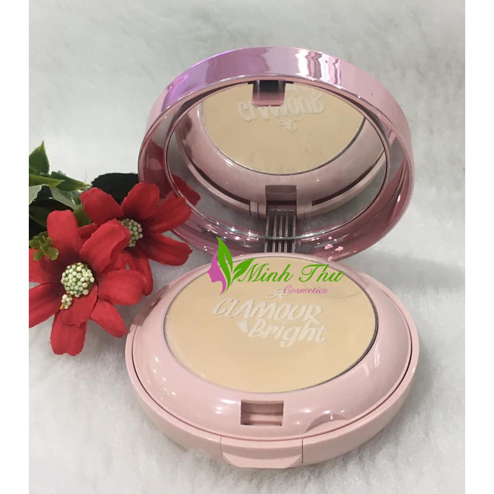 Phấn phủ Aron Glamour Bright 2in1 hàng chính hãng