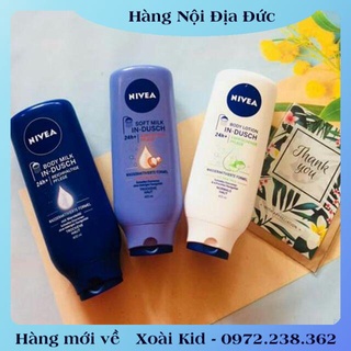 Kem tắm xả chăm sóc và dưỡng da toàn thân Nivea của Đức