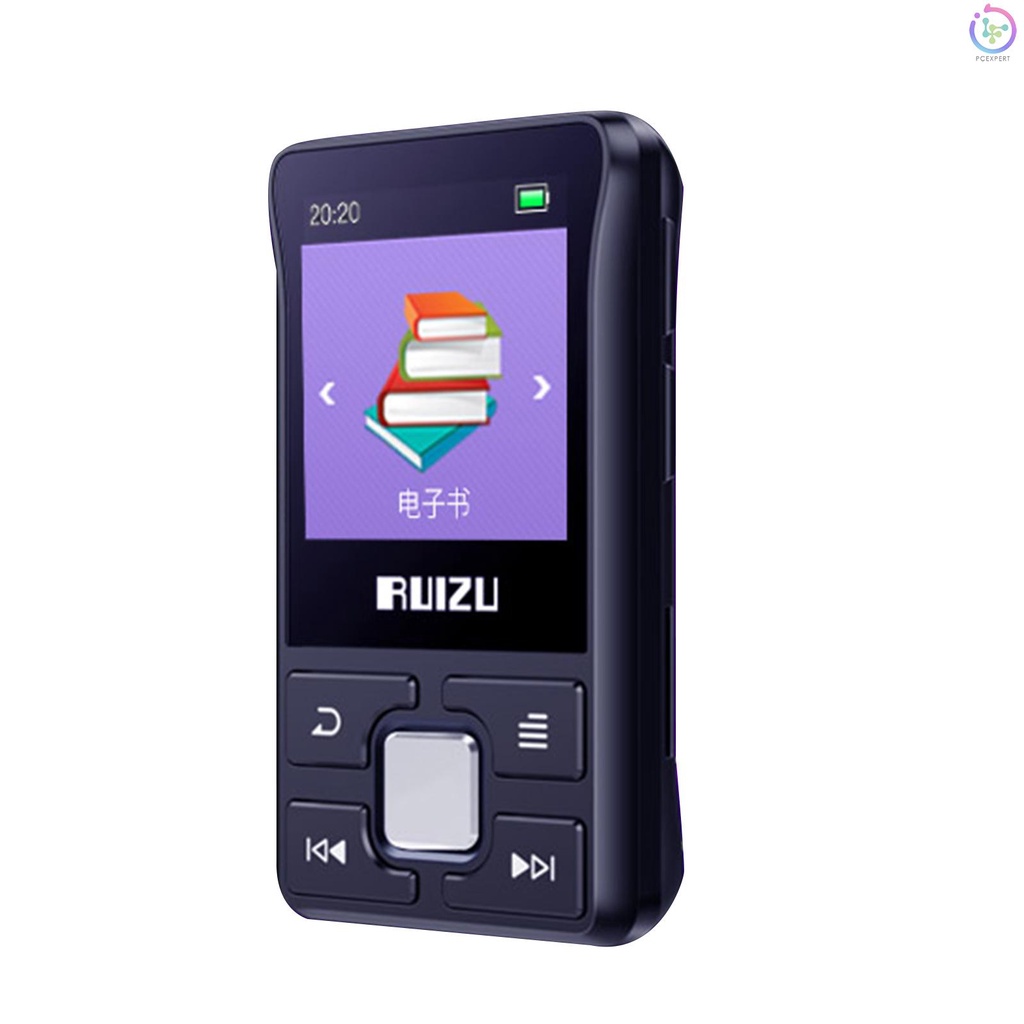 (Giao Hàng Nhanh) Máy Nghe Nhạc MP3 RUIZU X55 BT MP3 Màn Hình 1.5-inch Có Loa FM Radio FM Tự Động Lấy Nét MP3 MP4 Đầu Vào 3.5mm