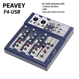 Bàn mixer peavey f4-usb