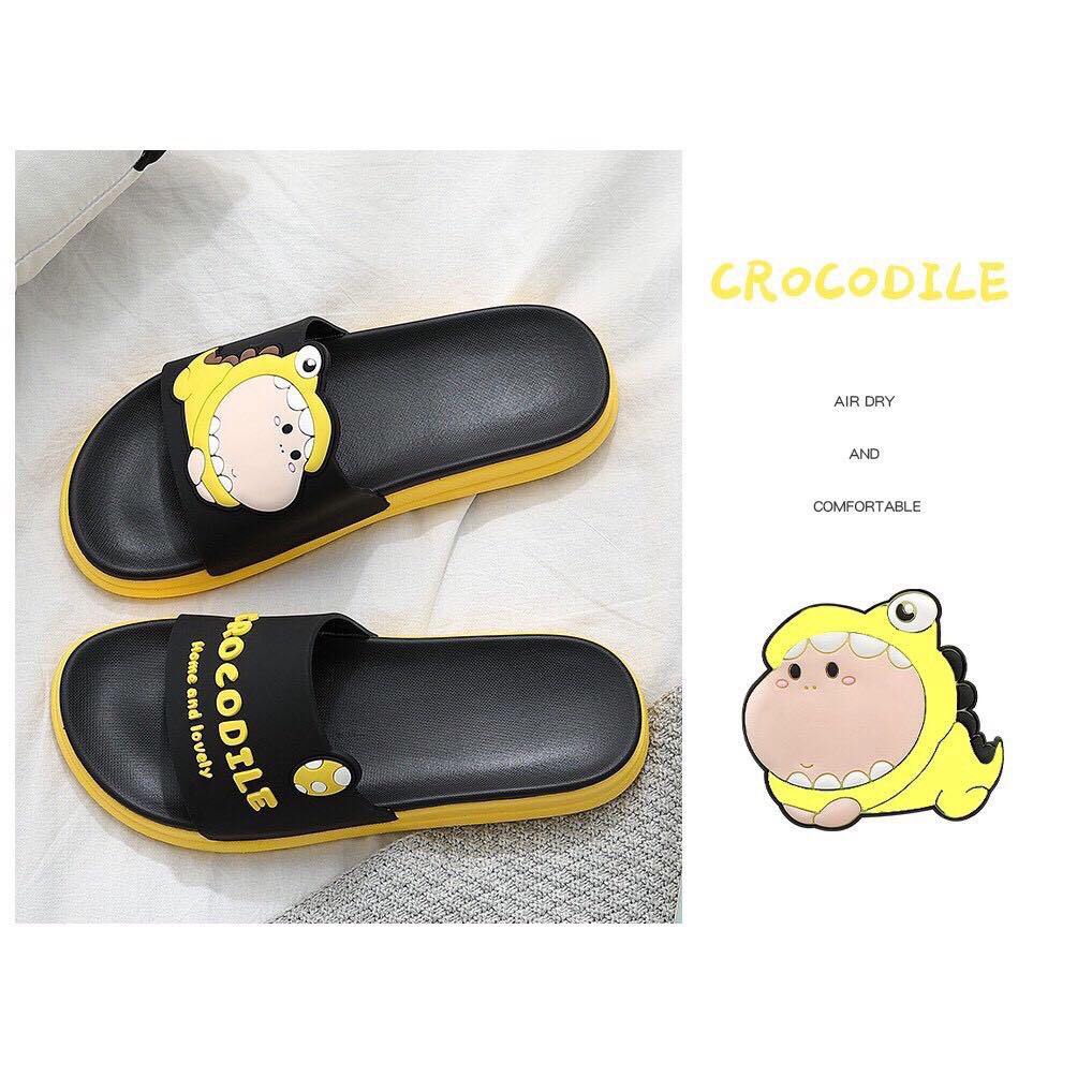 Dép Quai Ngang Baby CROCODILE Unisex Cao Su Siêu mềm