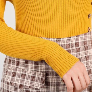 Áo Len Phối Nút Hàn Quốc MSNN1622