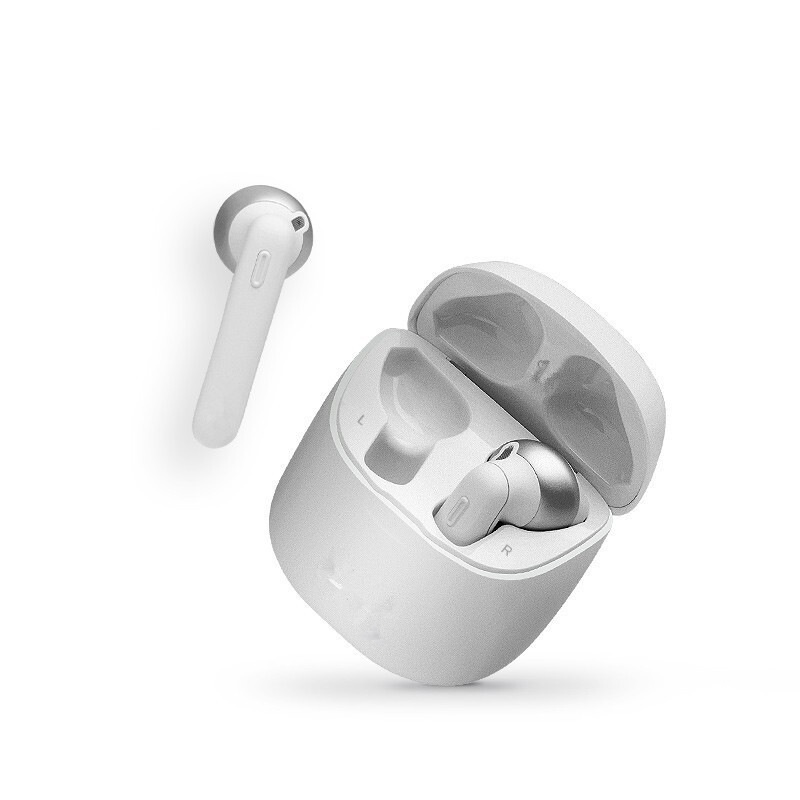 Tai nghe bluetooth JBL tune 220 bản quốc tế kèm hộp sạc tai nghe không dây bass treble đỉnh ca o dùng cho IOS Android