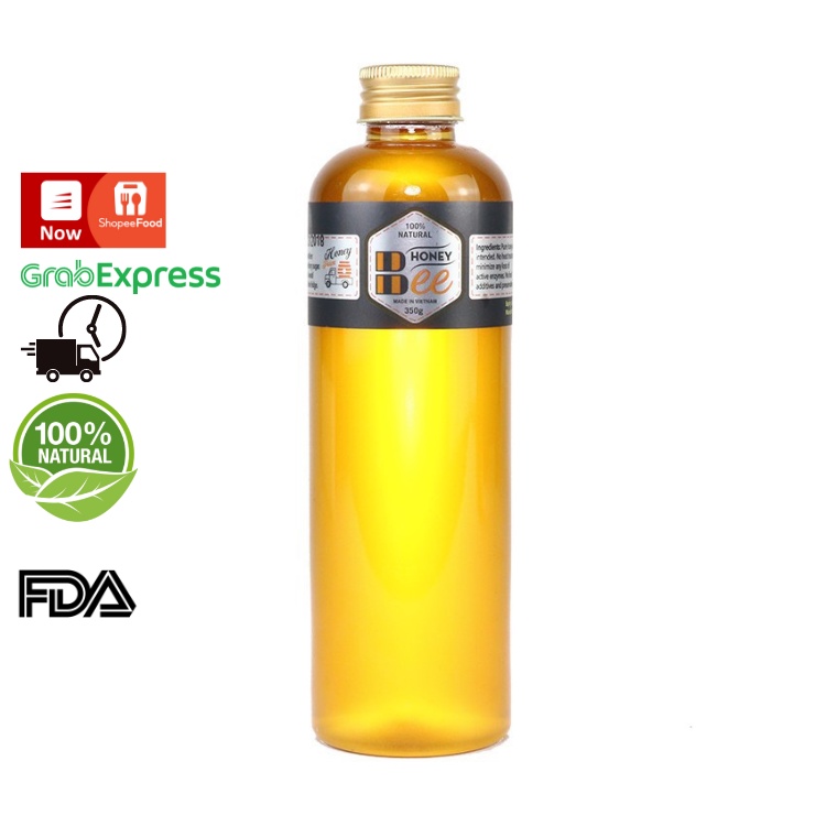 Mật ong HOA NHÃN BEE Honey Thế Hồng 350g (TRẢ HÀNG NẾU SẢN PHẨM KHÔNG THẬT)